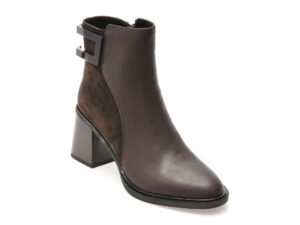 Ghete EPICA maro, M202B, din piele naturala Ghete EPICA maro, M202B, din piele naturala