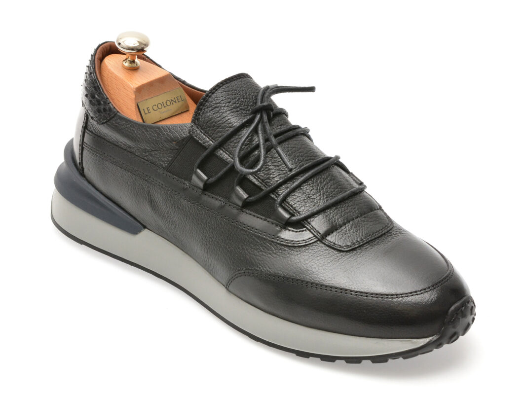 Pantofi sport LE COLONEL negri, 66411, din piele naturala Pantofi sport LE COLONEL negri, 66411, din piele naturala