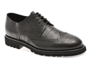 Pantofi eleganti EPICA negri, M296, din piele naturala Pantofi eleganti EPICA negri, M296, din piele naturala