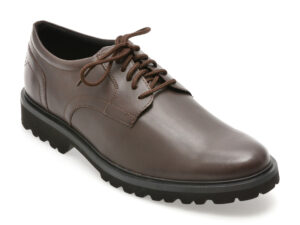 Pantofi CLARKS maro, BERWICK LACE, din piele naturala Pantofi CLARKS maro, BERWICK LACE, din piele naturala