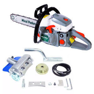 Pachet Drujba Benzina, Micul Padurar 5200, 3CP + Decojitor Busteni 5200, model standard, BASEH Pachet Drujba Benzina, Micul Padurar 5200, 3CP + Decojitor Busteni 5200, model standard, BASEH