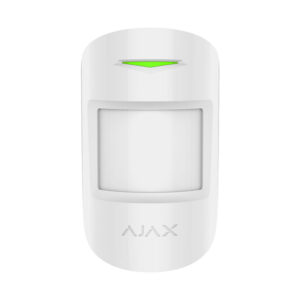 Detector de miscare si geam spart wireless PIR Ajax CombiProtect WH, 12/9 m, 88/180 grade, pet immunity, 868 MHz, RF 1200 m Detector de miscare si geam spart wireless PIR Ajax CombiProtect WH, 12/9 m, 88/180 grade, pet immunity, 868 MHz, RF 1200 m