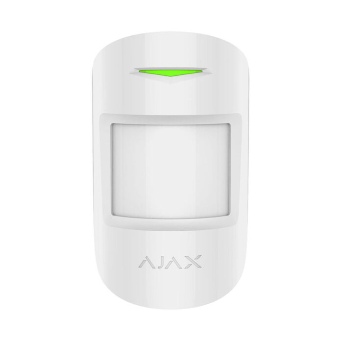 Detector de miscare si geam spart wireless PIR Ajax CombiProtect WH, 12/9 m, 88/180 grade, pet immunity, 868 MHz, RF 1200 m Detector de miscare si geam spart wireless PIR Ajax CombiProtect WH, 12/9 m, 88/180 grade, pet immunity, 868 MHz, RF 1200 m