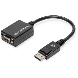 Adaptor, DIGITUS, USB-C la VGA / Mini DisplayPort, 20 cm Adaptor, DIGITUS, USB-C la VGA / Mini DisplayPort, 20 cm