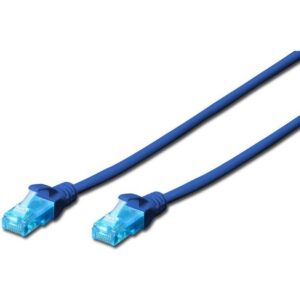 Cablu UTP Digitus DK-1512-050/BL, CAT.5e, Patch, 5 m (Negru) Cablu UTP Digitus DK-1512-050/BL, CAT.5e, Patch, 5 m (Negru)