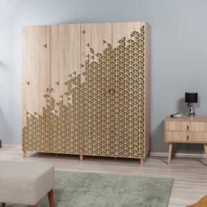 Dulap pentru haine İMAJ-120, Stejar Sonoma Dulap pentru haine İMAJ-120, Stejar Sonoma