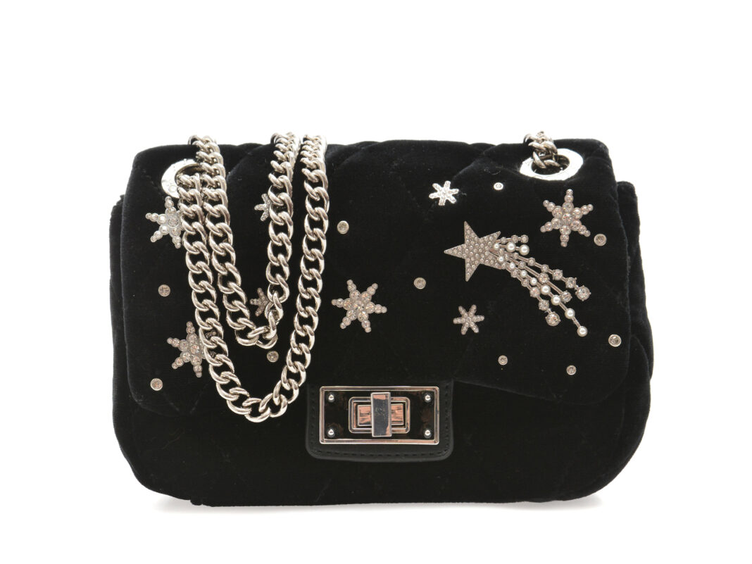 Geanta ALDO neagra, MARCIANA 668, din material textil Geanta ALDO neagra, MARCIANA 668, din material textil