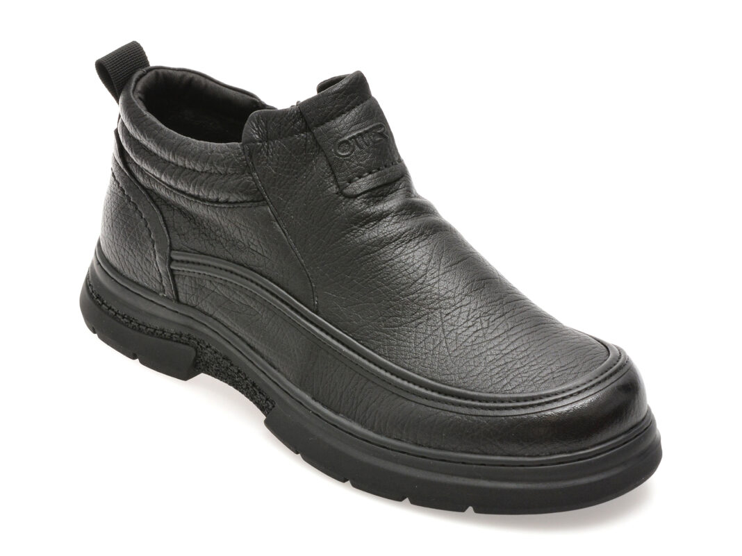 Ghete OTTER negre, 58620, din piele naturala Ghete OTTER negre, 58620, din piele naturala