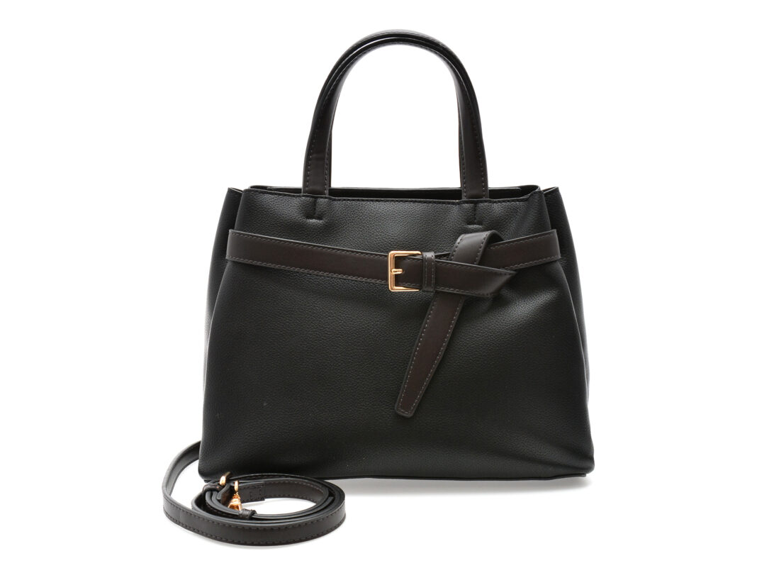 Geanta ALDO neagra, EBAECLYA 001, din piele ecologica Geanta ALDO neagra, EBAECLYA 001, din piele ecologica