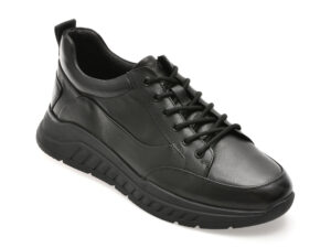 Pantofi sport EPICA negri, 58619, din piele naturala Pantofi sport EPICA negri, 58619, din piele naturala