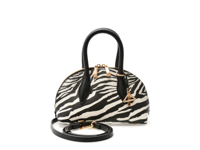 Geanta ALDO alb-negru, NOVALLIE 003, din piele ecologica Geanta ALDO alb-negru, NOVALLIE 003, din piele ecologica