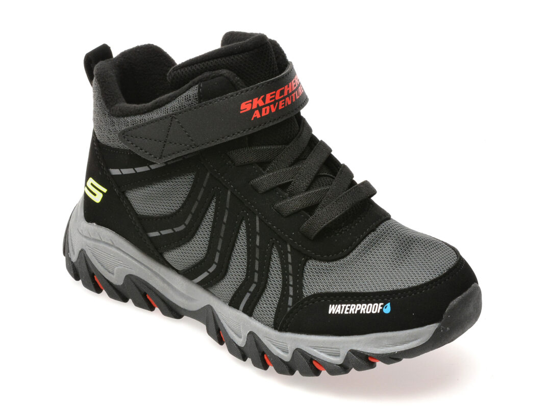 Ghete SKECHERS negre, RUGGED RANGER, din material textil Ghete SKECHERS negre, RUGGED RANGER, din material textil