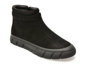 Ghete EPICA negre, 58370, din nabuc Ghete EPICA negre, 58370, din nabuc