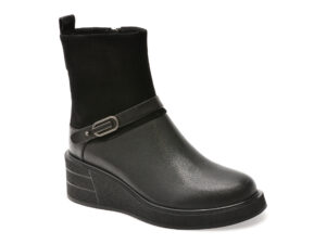 Ghete EPICA negre, D529, din piele naturala Ghete EPICA negre, D529, din piele naturala