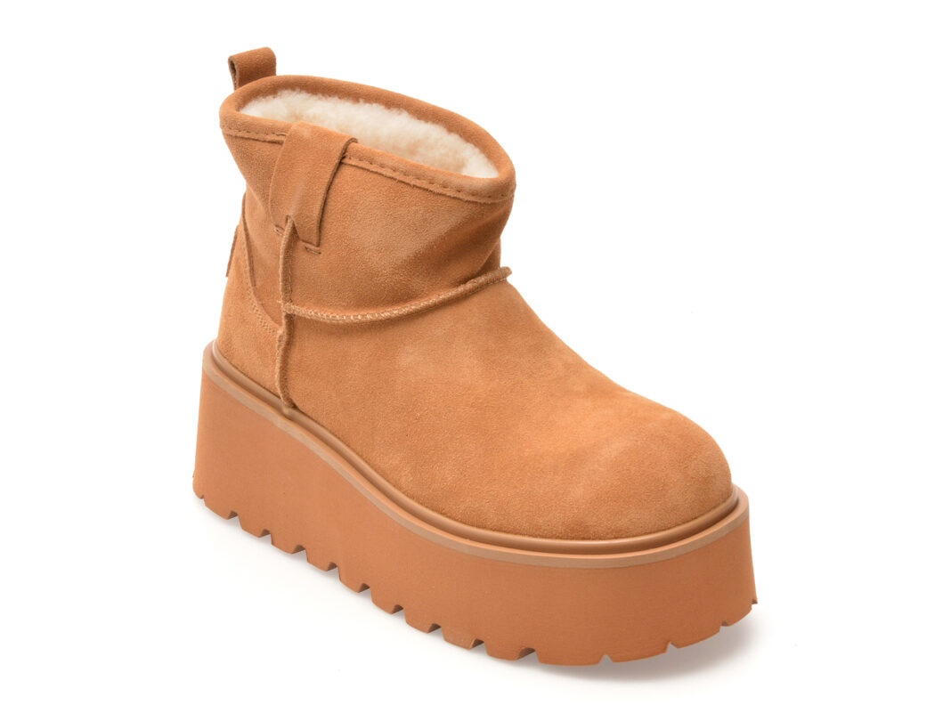 Ghete EPICA maro, 2063, din piele intoarsa Ghete EPICA maro, 2063, din piele intoarsa