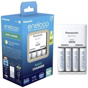 Incarcator Foto Panasonic K-KJ55HCD40E + 4 x R6/AA, 2500 mAh Incarcator Foto Panasonic K-KJ55HCD40E + 4 x R6/AA, 2500 mAh