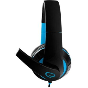 Casti stereo cu microfon Esperanza EH196K, Negru Casti stereo cu microfon Esperanza EH196K, Negru