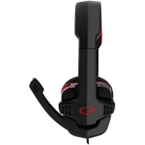Casti Bluetooth Esperanza EH186, Microfon (Negru/Rosu) Casti Bluetooth Esperanza EH186, Microfon (Negru/Rosu)