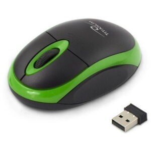 Mouse Wireless TITANUM Vulture, USB, Negru/Verde Mouse Wireless TITANUM Vulture, USB, Negru/Verde