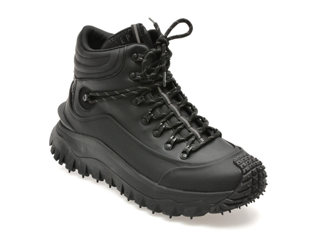 Ghete EPICA negre, LN20, din piele naturala Ghete EPICA negre, LN20, din piele naturala