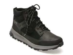 Ghete CLARKS negre, ATL TREK HI GTX, din piele naturala Ghete CLARKS negre, ATL TREK HI GTX, din piele naturala