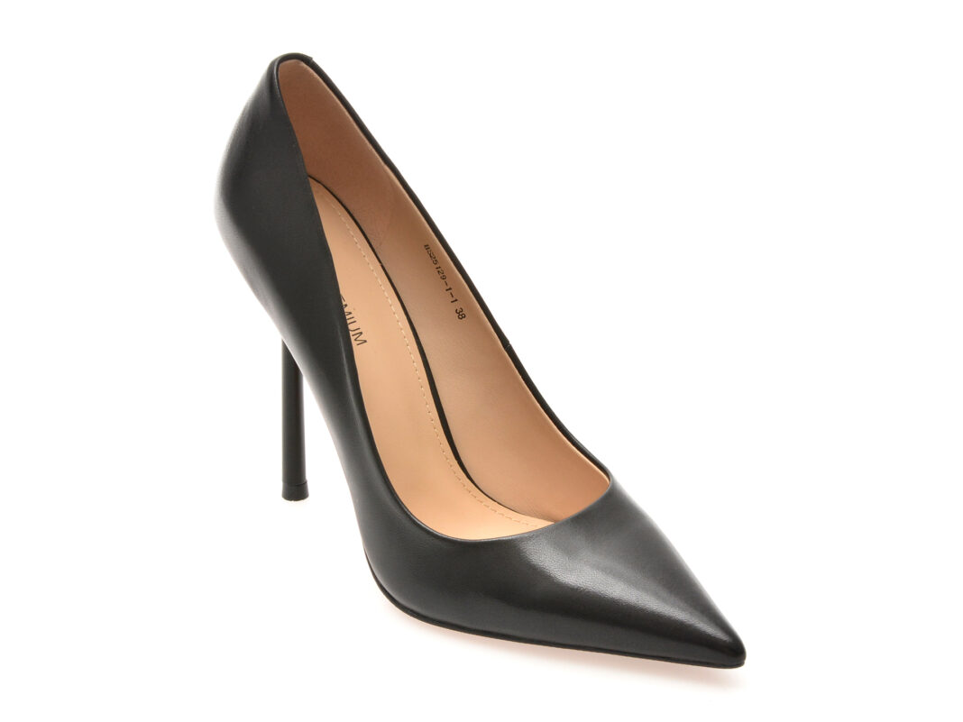 Pantofi eleganti EPICA PREMIUM negri, 25129, din piele naturala Pantofi eleganti EPICA PREMIUM negri, 25129, din piele naturala