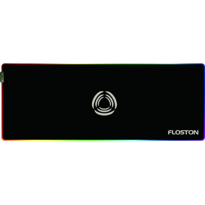 Mouse pad Floston Rainbow RGB (Negru) Mouse pad Floston Rainbow RGB (Negru)
