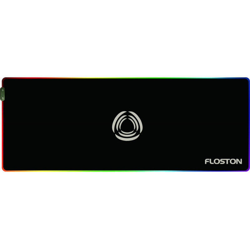 Mouse pad Floston Rainbow RGB (Negru) Mouse pad Floston Rainbow RGB (Negru)