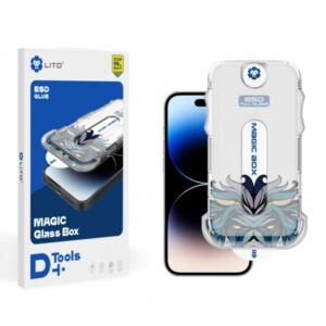 Folie de protectie Ecran Lito Magic Glass Box D+ Tools pentru Apple iPhone 15 Pro, Sticla Securizata, Full Glue Folie de protectie Ecran Lito Magic Glass Box D+ Tools pentru Apple iPhone 15 Pro, Sticla Securizata, Full Glue