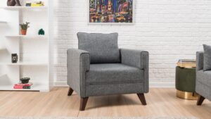 Fotoliu Bella Gri 82x85x81 cm Fotoliu Bella Gri 82x85x81 cm