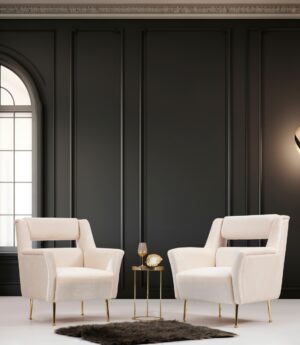 Fotoliu Mira Crem 79x93x76 cm Fotoliu Mira Crem 79x93x76 cm