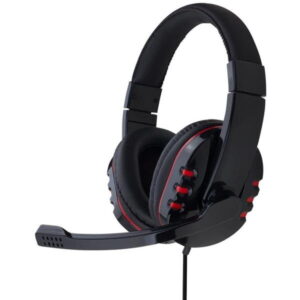 Casti Gaming Stereo Gembird GHS-402, Microfon (Negru/Rosu) Casti Gaming Stereo Gembird GHS-402, Microfon (Negru/Rosu)