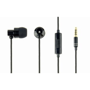 Microfon Gembird MIC-D-04, Jack 3.5mm, 1.3m (Negru) Microfon Gembird MIC-D-04, Jack 3.5mm, 1.3m (Negru)