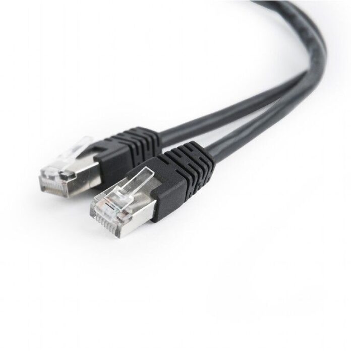 Cablu FTP Gembird PP22-1M/R, Patchcord, CAT.5e, 1m (Rosu) Cablu FTP Gembird PP22-1M/R, Patchcord, CAT.5e, 1m (Rosu)