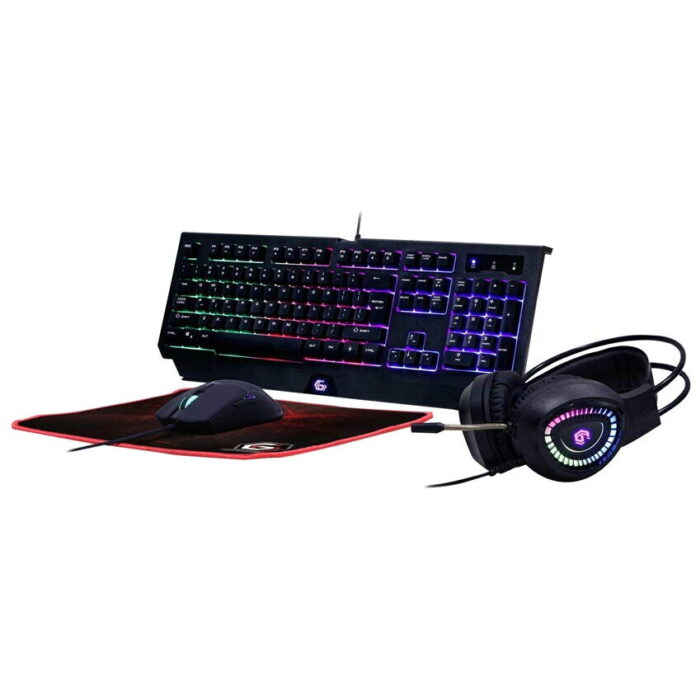 Kit office Gembird KBS-UO4-01 4-in-1, Layout US, Mouse 1000 DPI, Casti cu microfon, Mouse Pad (Negru) Kit office Gembird KBS-UO4-01 4-in-1, Layout US, Mouse 1000 DPI, Casti cu microfon, Mouse Pad (Negru)