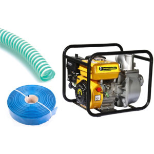 Pachet Motopompa Apa, 2 Toli, Gospodarul Profesionist GP-20A (30 m3/h, H Refulare 28 m, Benzina) + Furtun Refulare 50 m + Absorbtie 8 m Pachet Motopompa Apa, 2 Toli, Gospodarul Profesionist GP-20A (30 m3/h, H Refulare 28 m, Benzina) + Furtun Refulare 50 m + Absorbtie 8 m