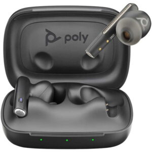 Casti True Wireless Poly Voyager Free 60+, +BT700C, +TSCHC, Bluetooth, Multi-Point, Wireless, ANC, Microfon (Negru) Casti True Wireless Poly Voyager Free 60+, +BT700C, +TSCHC, Bluetooth, Multi-Point, Wireless, ANC, Microfon (Negru)
