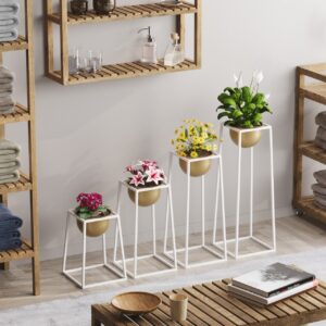 Ghiveci decorativ GED018C Auriu 17x30x30 cm Ghiveci decorativ GED018C Auriu 17x30x30 cm