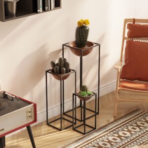 Ghiveci decorativ GED019B Cupru 28x80x28 cm Ghiveci decorativ GED019B Cupru 28x80x28 cm