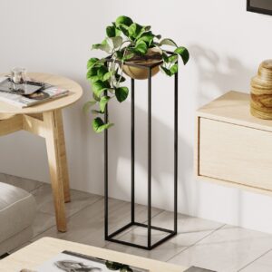 Ghiveci decorativ GED020A Auriu 28x80x28 cm Ghiveci decorativ GED020A Auriu 28x80x28 cm