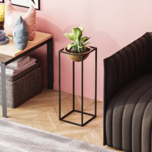 Ghiveci decorativ GED021A Auriu 22x60x22 cm Ghiveci decorativ GED021A Auriu 22x60x22 cm