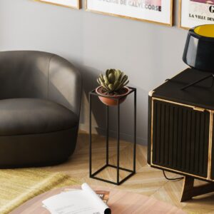 Ghiveci decorativ GED021B Cupru 22x60x22 cm Ghiveci decorativ GED021B Cupru 22x60x22 cm