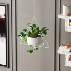 Ghiveci decorativ Harpusta Alb 35x40x17 cm Ghiveci decorativ Harpusta Alb 35x40x17 cm