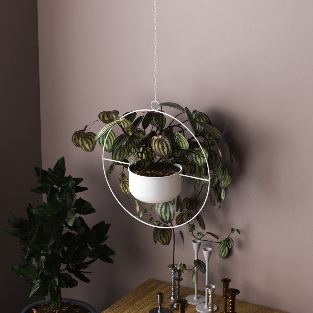 Ghiveci decorativ Payanda Alb 40x40x17 cm Ghiveci decorativ Payanda Alb 40x40x17 cm