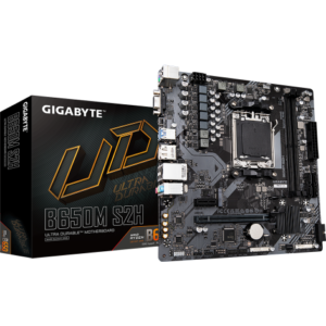 Placa de baza GIGABYTE B650M S2H, AM5, DDR5, mATX Placa de baza GIGABYTE B650M S2H, AM5, DDR5, mATX