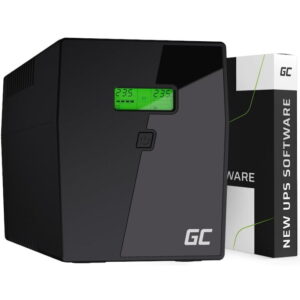 UPS line interactiv 1000VA/600W, afisaj LCD, UPS03 PowerProof Greencell UPS line interactiv 1000VA/600W, afisaj LCD, UPS03 PowerProof Greencell