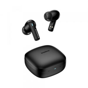 Casti True Wireless Baseus Bowie E19, Bluetooth, Microfon (Negru) Casti True Wireless Baseus Bowie E19, Bluetooth, Microfon (Negru)