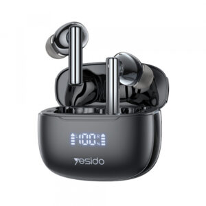 Casti True Wireless Yesido TWS23, Bluetooth, ANC, Negru Casti True Wireless Yesido TWS23, Bluetooth, ANC, Negru