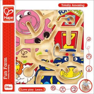 Set de joaca Hape Labirint magnetic Ferma distractiva Set de joaca Hape Labirint magnetic Ferma distractiva