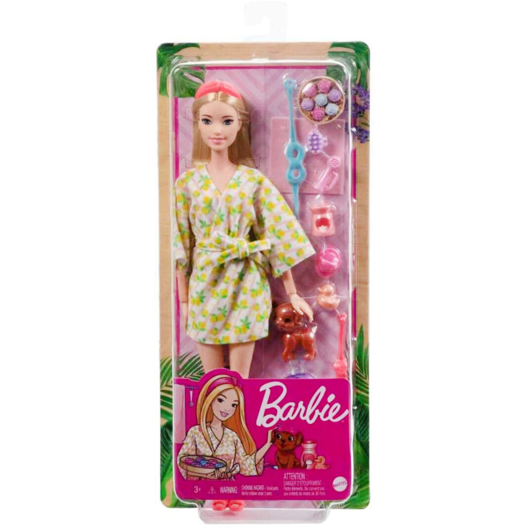 Set de joaca Barbie O zi la spa Set de joaca Barbie O zi la spa